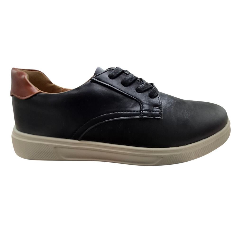 NEW Deer Stags Albany dress fashion sneaker memory foam insole black men size 9